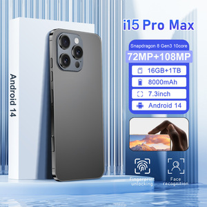 I15promax 12GB RAM và 512GB lưu trữ mở khóa điện thoại thông minh với 6.6-inch HD màn hình mặt ID/Wi-Fi/Bluetooth - Product Image 5