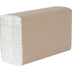 Serviette en papier à pli en C gaufré en pâte de bois vierge recyclée écologique 1/2 plis pour les soins personnels des hommes - Product Image 2