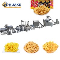 Machine à snacks extrudés au maïs Cheetos, machine à grits de maïs extrudés, machine alimentaire pour Cheetos, petite machine à chips Cheetos
