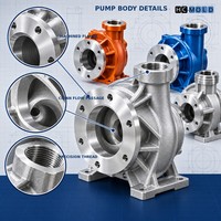 Fabrication sur mesure selon plans OEM pour les corps de pompes en alliage d'aluminium par coulée sous pression
