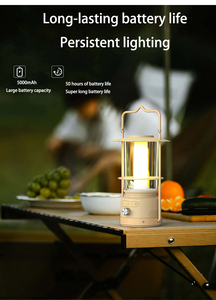 Luz Led para acampar de alto costo y efectiva, batería de larga duración multifuncional, estado de ánimo/luz romántica/cálida - Product Image 4