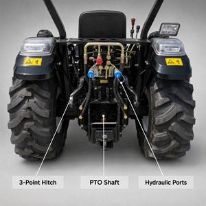 Trattore Mini 4WD Pronto per la Stagione <span class=keywords><strong>con</strong></span> Attacco a Tre Punti, Quattro Attacchi Rapidi Idraulici, Pompa e Cambio per Coltivazioni Miste - Product Image 2