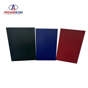 professional Fireproof exterior outdoor decorative aluminum composite wall panels high quality acm