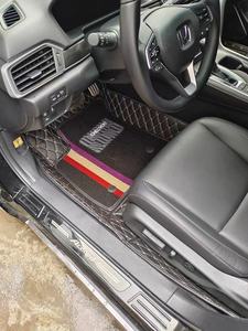 Alfombrilla antideslizante personalizada para el suelo del coche, bobina de alambre de PVC, de cuero, 7D - Product Image 3