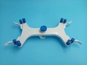 Suministro de fábrica, Clip de <span class=keywords><strong>mariposa</strong></span> alcalino ácido personalizable, abrazadera de bureta de vidrio, soporte de titulación de mármol, forma cuadrada para <span class=keywords><strong>laboratorio</strong></span> - Product Image 4