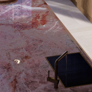 Lussuose Piastrelle Moderne in <span class=keywords><strong>Marmo</strong></span> <span class=keywords><strong>Rosa</strong></span> per <span class=keywords><strong>Cucina</strong></span> e Piano di Lavoro per Villa e Hotel con Garanzia di 1 Anno - Product Image 6