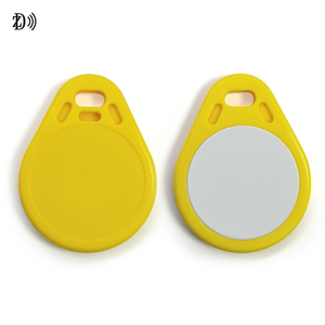 13.56MHz HF 1K Byte F08 con chip keyfob ABS RFID Keychain - Product Image 4