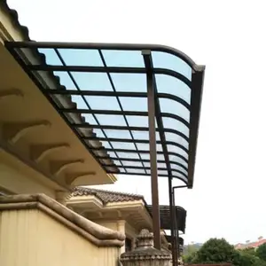 Balcony Patio Modern Awning Terrace Polycarbonate Sheet Roof Canopy