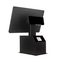 Système de caisse Écran tactile Menu Écran unique Smart Lconveience Store Pos System windows Kiosques de paiement Tout en un Pos Pc