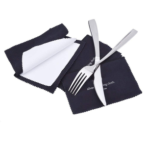 Expédition dans les délais Microfibre Chamois <span class=keywords><strong>Bijoux</strong></span> Diamant Lentille Nettoyage Chiffon De Polissage - Product Image 2