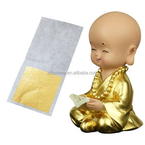 Vente en gros de feuilles <span class=keywords><strong>d</strong></span>'<span class=keywords><strong>or</strong></span> véritable pour gâteau dessert bricolage feuilles <span class=keywords><strong>d</strong></span>'<span class=keywords><strong>or</strong></span> 24 carats comestibles pour appliques <span class=keywords><strong>d</strong></span>écoration <span class=keywords><strong>alimentaire</strong></span> - Product Image 5