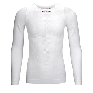 <span class=keywords><strong>Maglia</strong></span> a Compressione Funzionale Senza Cuciture a Maniche Lunghe, Strato Base per <span class=keywords><strong>Ciclismo</strong></span>, Jersey da Bicicletta - Product Image 6