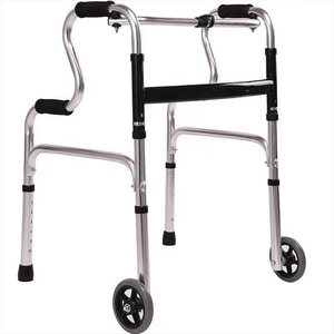 Ancianos Andador Aleación de aluminio y acero inoxidable Ayuda para caminar de cuatro patas para <span class=keywords><strong>personas</strong></span> <span class=keywords><strong>mayores</strong></span> - Product Image 2