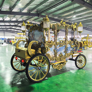 Chariot de Mariage Royal Électrique 2026 en Promotion pour Visites Touristiques et Transport Spécialisé – Voiture Électrique à Chevaux - Product Image 3
