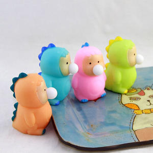 Nouveau jouet anti-stress unique, canard <span class=keywords><strong>dinosaure</strong></span> qui crache des bulles, balle anti-stress en TPE, jouet amusant à presser pour les garçons - Product Image 4