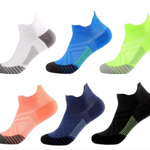 Chaussettes <span class=keywords><strong>de</strong></span> <span class=keywords><strong>compression</strong></span> <span class=keywords><strong>de</strong></span> course d'été pour hommes femmes minces respirantes absorbant la sueur Marathon pression <span class=keywords><strong>de</strong></span> course - Product Image 5