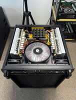 H Sınıfı Amplifikatör 2 Kanallı 2x1000W 2U Profesyonel Güç Amplifikatörü Subwooferlar Stereo Amplifikatör Kilise Oditoryumu Sahne için