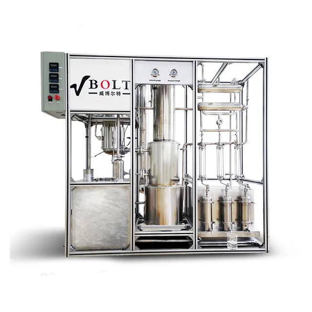 Demo Mini capacidad para residuos de petróleo y aceite de pirólisis de Diesel continua máquina de destilación