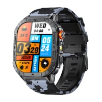 Reloj Inteligente Unisex K70A con Monitorización de Salud, Pantalla Cuadrada, Batería de 4 Días, FitCloudPro, AMOLED, IP68, Resistente al Agua, Bluetooth, Contesta Llamadas, Música, Brújula