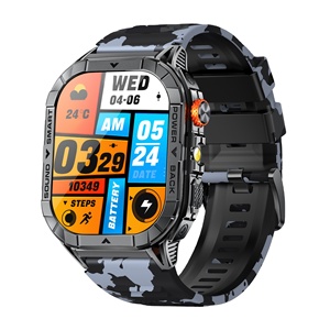 Reloj Inteligente K70A 2025 Unisex con Monitorización de Salud, Correa de Moda, Resistente al Agua IP68, Llamadas Bluetooth, Música, Linterna, Brújula y Rastreador de Actividad - Product Image 3