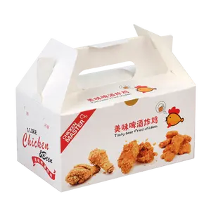 Hot Sale High Quality Customize Fried Chicken Box Cmyk Printing Box Packaging Food