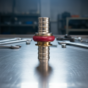 Raccord de tuyau <span class=keywords><strong>d</strong></span>'incendie flexible haute pression KDK65Z en alliage <span class=keywords><strong>d</strong></span>'aluminium et de magnésium forgé, connexion rapide, 3 pouces, 80 mètres - Product Image 6