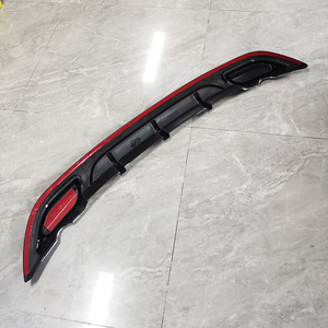 Tự Động Bên Ngoài Trang Trí ABS Màu Đen Bạc Phía Sau Bumper Lip Spoiler Trang Trí Lại Xe Phía Sau Khuếch Tán Cho Chevrolet <span class=keywords><strong>Cruze</strong></span> 2017-2019 - Product Image 5