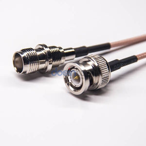 1/<span class=keywords><strong>2</strong></span> kabel pengumpan Rf Rg11 Rg6 Rg59 kabel koaksial dengan konektor F BNC Db9 ke kabel BNC - Product Image 4