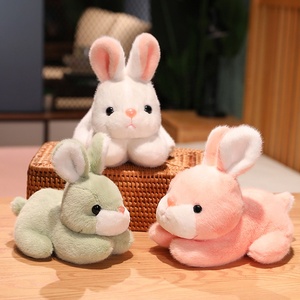 تخصيص رقيق الأرنب أفخم وسادة لينة القطن النسيج محشوة لعبة الحيوان عينة خدمة سريعة الاطفال هدية لديكور المنزل - Product Image 5