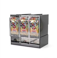 Organisateur de boosters en acrylique transparent personnalisé pour l'affichage et le rangement