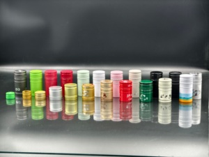 <span class=keywords><strong>Cierre</strong></span> de Aluminio de Grado Alimenticio, a Prueba de Fugas, con PE, para Vodka, Whisky y Brandy, Venta Directa de Fábrica, Logotipo Personalizado - Product Image 2