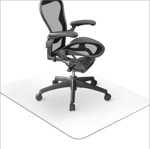 Tapis de chaise en PVC protecteur de sol multifonctionnel Transparent pour bureau à domicile