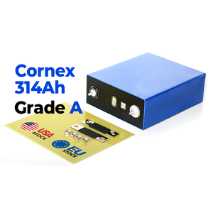 En stock Cornex 3.2V 314Ah LiFePO4 batterie rechargeable au lithium-ion pour une capacité réelle de 330-340Ah batterie à énergie solaire - Product Image 1