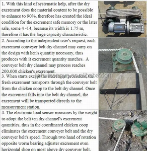 Pollo oveja cerdo <span class=keywords><strong>Fram</strong></span> Sistema de eliminación de estiércol <span class=keywords><strong>Animal</strong></span> estiércol limpieza raspador para granjas de animales - Product Image 6