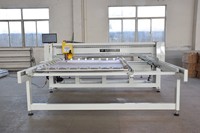 Machine à coudre industrielle informatisée à grande vitesse à aiguille unique avec coupe automatique de fil pour coussin épais