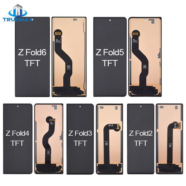 Replacement TFT Screen Outer LCD Screen Display for Samsung Galaxy Z Fold 2 3 4 5 6 Fold2 Fold3 Fold4 Fold5 Fold6