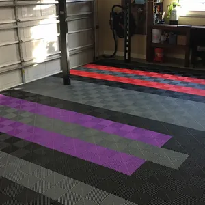 Garage Floor Tiles Interlocking Plastic Industrial, Factory Wholesale Modular Interlocking Garage Floor Tiles For Floor