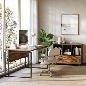 <span class=keywords><strong>Escritorio</strong></span> Moderno para Oficina y Hogar, <span class=keywords><strong>Escritorio</strong></span> de Computadora de Madera de Ingeniería, Muebles de Oficina Duraderos y Ecológicos - Product Image 4