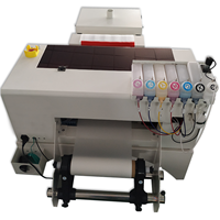 Máquina Profesional de Polvo A3 DTF de Nuevo Diseño para Impresión Textil, Agitador Automático de Película y Horno