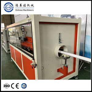 Maquinaria Deleno Extrusoras de plástico de salida doble de PVC semiautomáticas de alto rendimiento Fabricación de tuberías Belling 4000T Capacidad - Product Image 6
