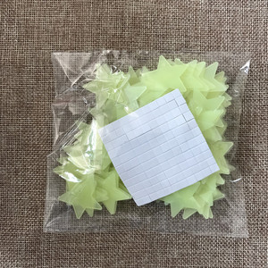 100 piezas/bolsa Decoración de Pared <span class=keywords><strong>para</strong></span> el Hogar Pegatinas de Estrellas Brillantes en la Oscuridad Autoadhesivas <span class=keywords><strong>para</strong></span> Niños - Product Image 5
