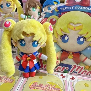 Serie <span class=keywords><strong>Sailor</strong></span> <span class=keywords><strong>Moon</strong></span>, Figure <span class=keywords><strong>Anime</strong></span> in Blind Box, Bambola di Peluche in Cotone PP, Decorazione da Scrivania, Regalo Artigianale per Compleanni e Festività - Product Image 1