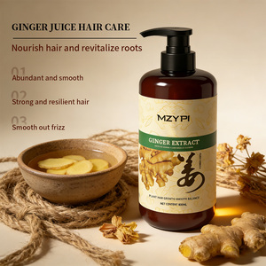 Shampooing Antichute 2-en-1 Unisexe à l'Extrait Naturel de Noix de <span class=keywords><strong>Coco</strong></span> et au Gingembre Bio, Formule Originale de Notre Usine - Product Image 2