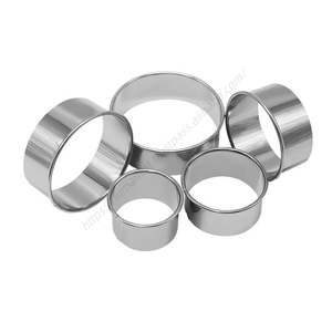 Moule à biscuits rond en acier inoxydable Syh323 en gros, outil de découpe pour pâte à dumpling, outils de pâtisserie DIY, ustensile de cuisine - Product Image 5