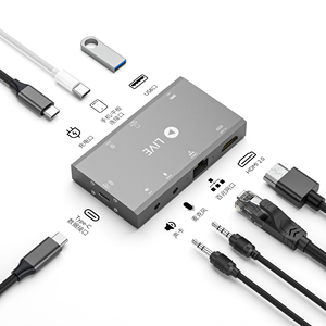 ตัวแปลงการ์ดเสียงสเตอริโอแบบเรียลไทม์ 2 in 1 แบบ Type-C รองรับการใช้งานสองระบบ สำหรับชาร์จและถ่ายทอดสดบน Android C1 Live Converter C1 - Product Image 1