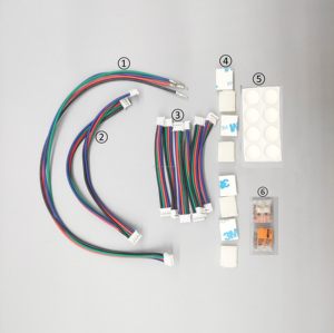 55 Wát RGB Led BackLight tấm mềm hiện đại màu đỏ màu xanh lá cây màu xanh cho mờ Countertop cuttable 3M dính linh hoạt <span class=keywords><strong>Backlit</strong></span> - Product Image 2