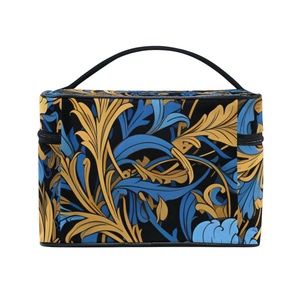 Hot Sale <b>Makeup</b> Case Fashion Cosmetics Organizer Storage <b>Box</b> for Women Make up Bag Customs logo for Sale - Product Image 4