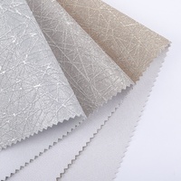 Tela de PVC con Purpurina Estilo Cenicienta, Material Elástico con Degradado y Cuentas, Resistente a las Manchas, para Bolsos, Teléfonos, Tapicería y Accesorios