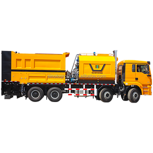 SINOTO 11990*2530*3960mm Pulvérisateur d'asphalte et de <span class=keywords><strong>gravier</strong></span>, pulvérisateur de bitume, scellant d'asphalte, pompe à moteur Cummins synchrone - Product Image 1