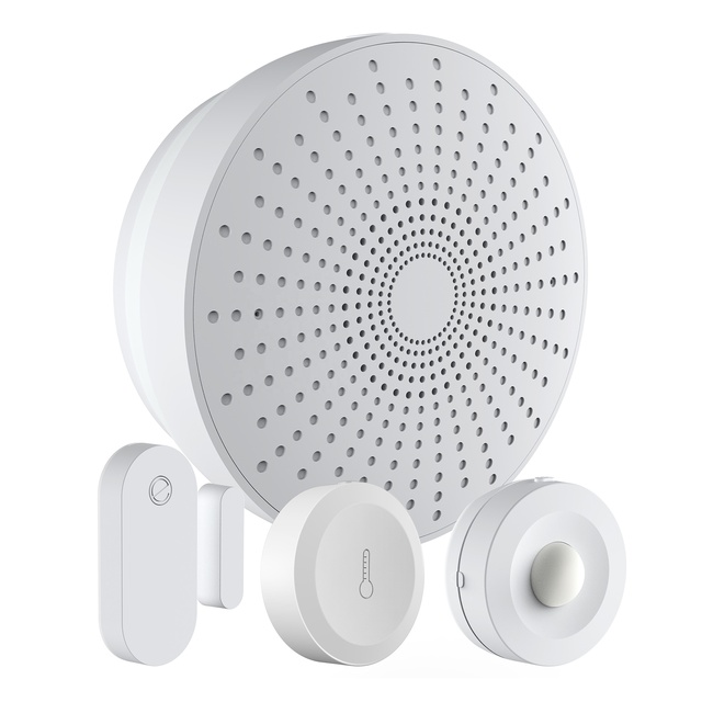 Smart Home Security Kit BLE Sensors and Siren Gateway Tuya Smart Home Automation